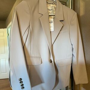 Abercrombie & Fitch Beige Blazer